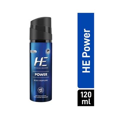 Emami HE Advanced Grooming Power Body Perfume 120 ml - Men Deodorants/Roll-Ons