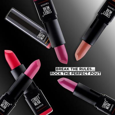 Streetwear Satin Smooth Lipstick - Wicked Brown 4.2 Gm - Lipsticks