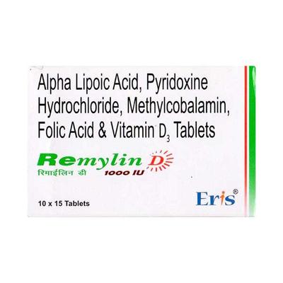 REMYLIN D 1000iu Tablet 15's - Supplements-Vam