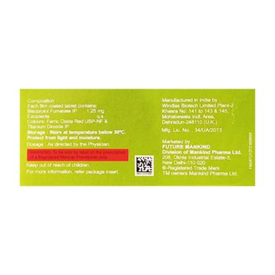 BISOHEART 1.25 Tablet 10's - Hypertension-Bet