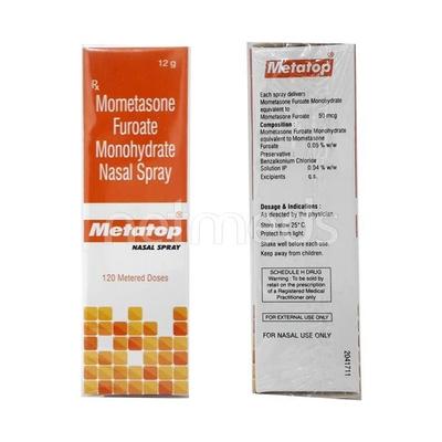 Metatop Nasal Spray 120Md - Nasal Congestion-Nas