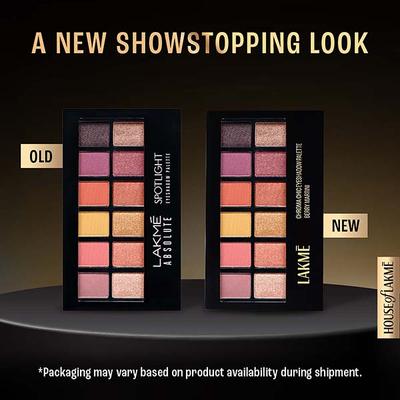 Lakme Absolute Spotlight Eye Shadow Palette Sundowner 12 gm - Eyeliners
