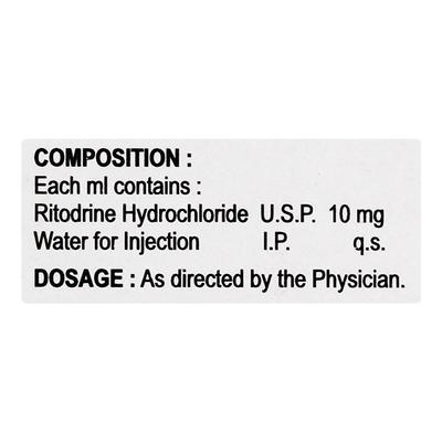 RITOPAR UR 10 Injection 1ml - Uterus Conditions-Dut