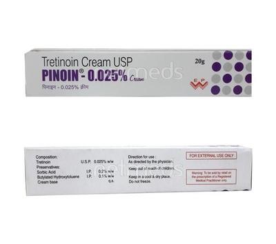 Pinoin 0.025% Cream 20gm - Acne-Acn