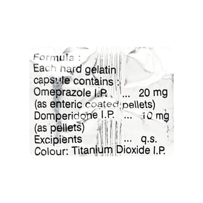 GR8 Capsule 10'S - Ulcer/Reflux/Flatulence-Aaa