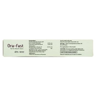 ORA FAST Gel 15gm - Anaesthesia - Local-Ana