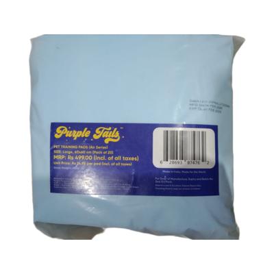 Purple Tails Air Series Pet Training Pad (Large) (Pack of 20) - Pet accessories