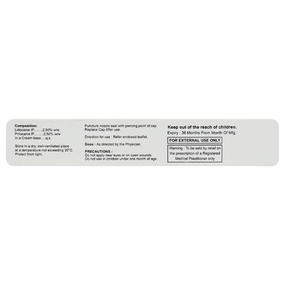 PRILIDO Cream 5gm - Anaesthesia - Local-Ana