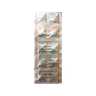 Dulfre 5mg Tablet 10'S - Constipation-Lax