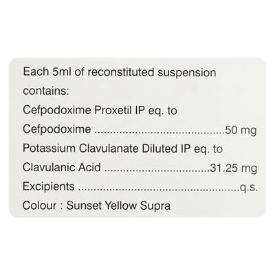 Opox CV 50mg Dry Syrup 30ml - Bacterial Infections-Cep
