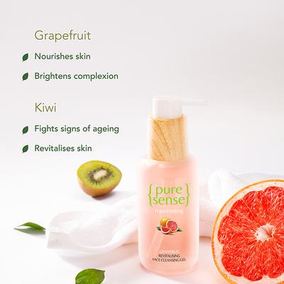 PureSense Rejuvenating Grapefruit Revitalising Face Cleansing Gel 100 ml - Face Wash & Cleansers