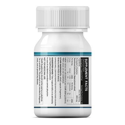 Inlife Nac N Acetyl L Cysteine Veg Capsules 60's - Vital Health