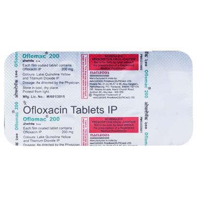 OFLOMAC 200mg Tablet 10's (se) - Bacterial Infections-Qui