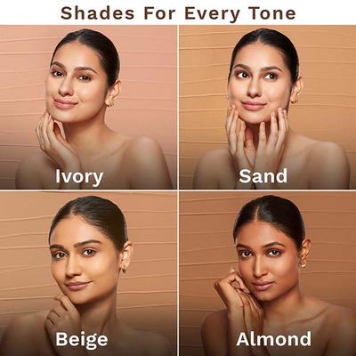 Pilgrim Full Coverage Concealer Crease Resistance & Lightweight with Matte Finish Sand-10 7.3 ml - Concealer