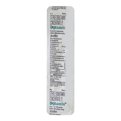 Dotamin 50mg Injection 5ml - Heart Failure-Car