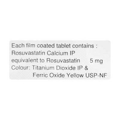 Crestor 5mg Tablet 30'S - High Cholesterol-Dys