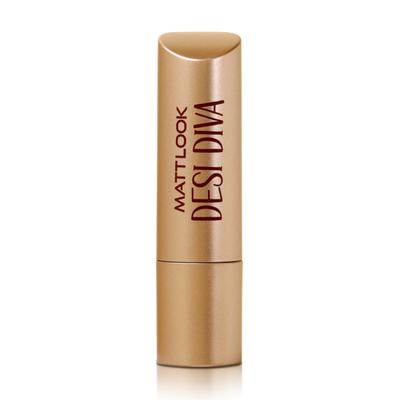 Matt Look Desi Diva HD Matte Lipstick With Hydrating Formula & Hyaluronic Acid, Sunset Nude-23 3.8 gm - Lipsticks
