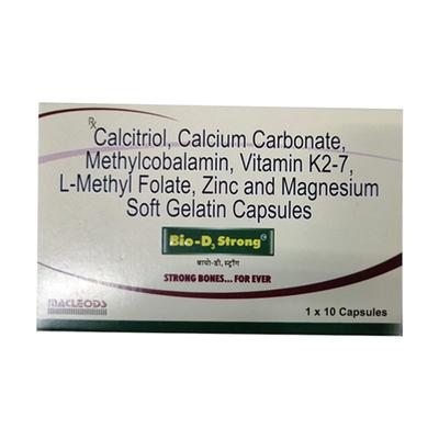 BIO D3 Strong Capsule 10'S - Supplements-Vam