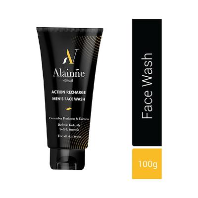 Alainne Action Recharge Men'S Face Wash 100 gm - Face Washes
