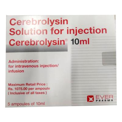 Cerebrolysin (Sun) Injection 10ml - Nootropics And Neurotrophics