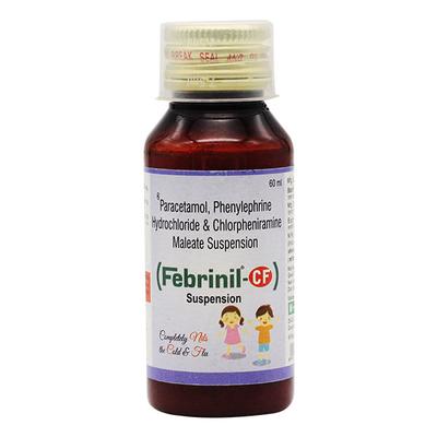 FEBRINIL CF Suspension 60ml - Cough And Cold-Cou