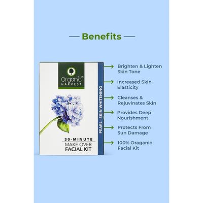 Organic Harvest 30-Minute Make Over Facial Kit Pearl-Skin Whitening 1's - Facial Kits