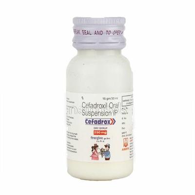 Cefadrox 250mg Dry Syrup 30ml - Bacterial Infections-Cep