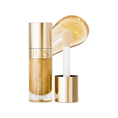 RAS Luxury Skincare Super Plump Lip Oil Gloss - Golden Glow 9 ml - Lip Glosses