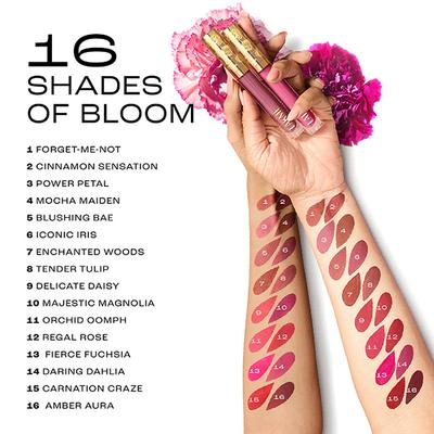 Lakme Rouge Bloom Matte Lip Liquid Amber Aura 306 3.5 ml - Liquid Lipsticks