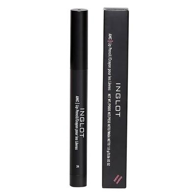 Inglot Amc Lip Pencil Matte With Sharpener 34 1.8 gm - Lip Liners