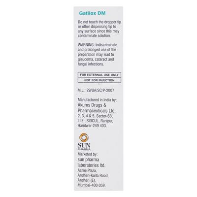 Gatilox DM Eye Drops 10ml - Eye Infections-Eaa