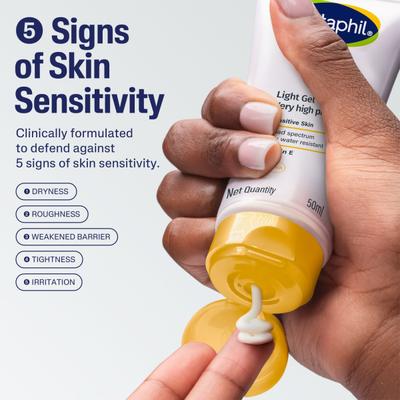 CETAPHIL SUN SPF 50+ UVB/UVA VERY HIGH PROTECTION LIGHT Gel 50ml - Body Sunscreen