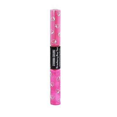 Sivanna Colors 2 in 1 Matte & Shining Lip Gloss - DK035 04 20 gm - Lip Glosses