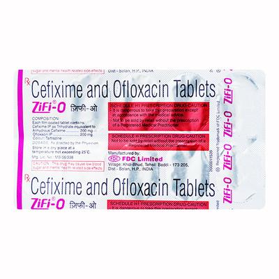 Zifi O Tablet 10'S - Bacterial Infections-Cep