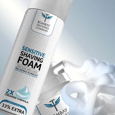 Bombay Shaving Company Sensitive Shaving Foam 528g each 2's - Shaving Foams