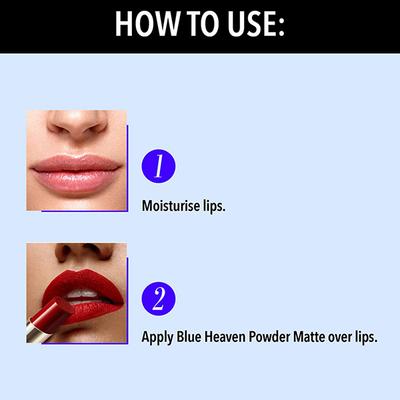 Blue Heaven Powder Matte -Dreamy Violet, PM05 3.5 gm - Lipsticks