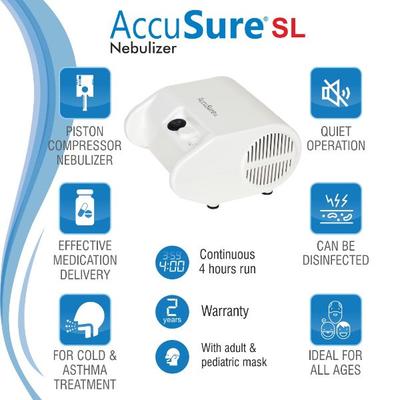 AccuSure Nebulizer (SL) - Nebulizer & Vaporizer
