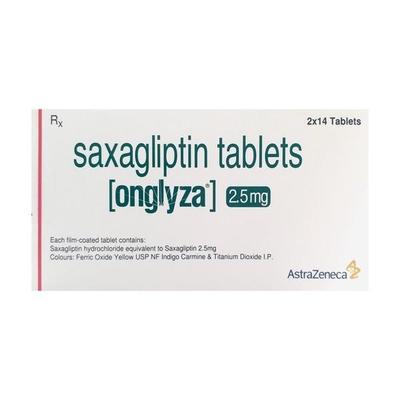 Onglyza 2.5mg Tablet 14'S - Diabetes-Ant