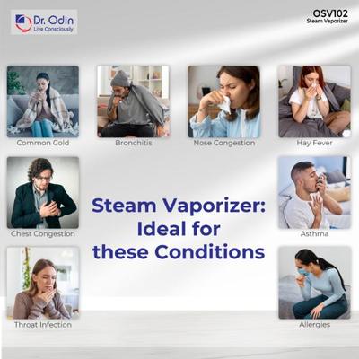 Dr. Odin Vaporizer Dual Layer (OSV102) 1's - Nebulizer & Vaporizer