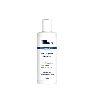 Man Matters 1% Ketoconazole Anti Dandruff Shampoo 100 ml - Shampoos