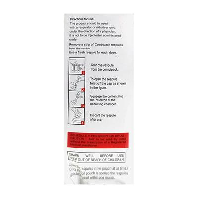 BUNASE 1.0 Respules 5X2ml - Asthma/COPD-Ast