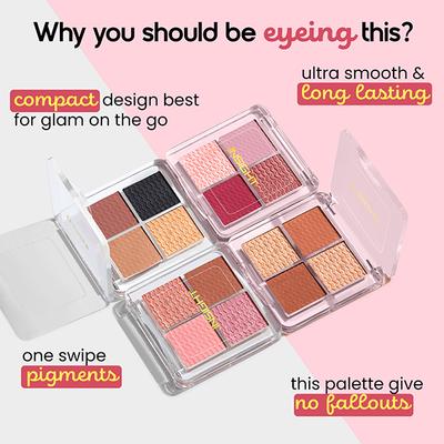 Insight Cosmetics Ready Set Glam Eyeshadow Palette Corporate Calm 11 gm - Eye Shadow Palettes