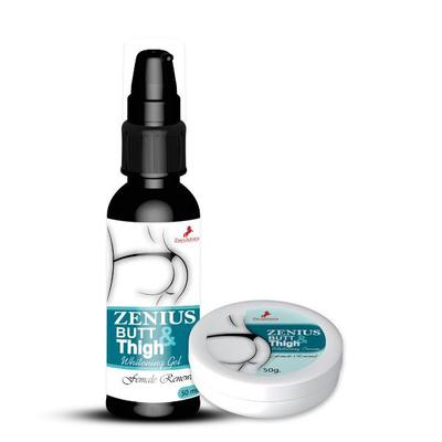 Zenius Butt & Thigh Whitening Gel 50 ml + Whitening Cream 50 gm 1's - Intimate Cream/Gel