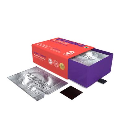 BonAyu Vitamin B Complex Mouth Dissolving Strips - Butterscotch Chocolate 30's - Mouth Refreshners