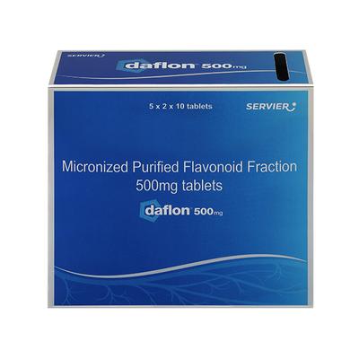 Daflon 500mg Tablet 10'S - Varicose Veins-Phl