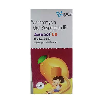 Azibact LR 200mg Readymix Suspension 30ml - Bacterial Infections-Mac