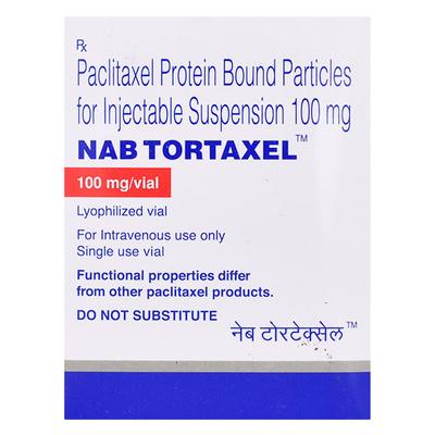 NAB TORTAXEL 100mg Injection 1's - Cancer Oncology-Cyt