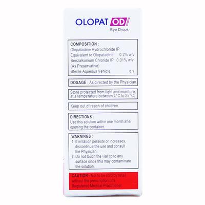 Olopat OD Eye Drops 3ml - Eye conditions-Oph