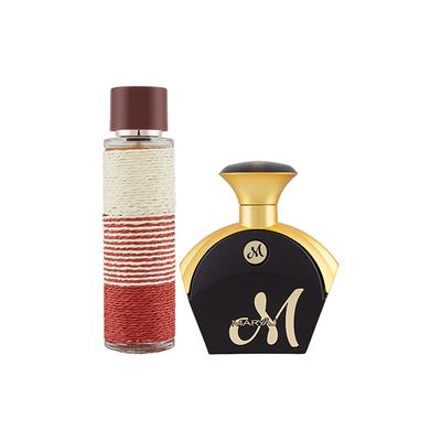 Maryaj Deuce Homme EDP Spicy Woody Perfume And Maryaj M For Her EDP Fruity Floral Perfume 190 ml - Perfumes (Edt/Edp)