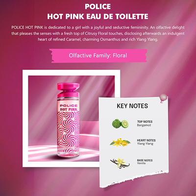 Police Hot Pink Eau De Toilette 100 ml - Women Perfumes (Edt/Edp)